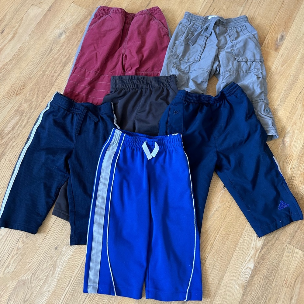 Lot of 6- toddler track pants